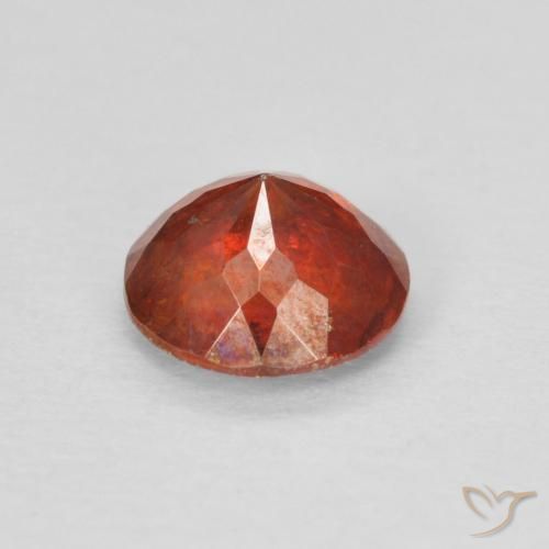 Sphalérite Orange rougeâtre naturelle Tour, 1.06 ct, SI