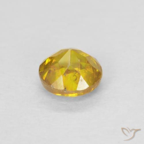 Sphalérite Orange doré naturelle Tour, 0.36 ct, SI-I1