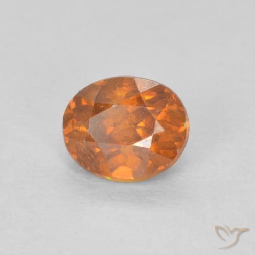Sphalérite Choisissez votre pierre gemme parmi une grande variété de formes. naturelle ovale, 0.63 ct, SI-I1