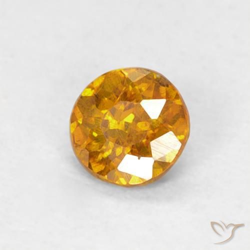 Sphalérite Brun doré naturelle Tour, 0.23 ct, SI-I1