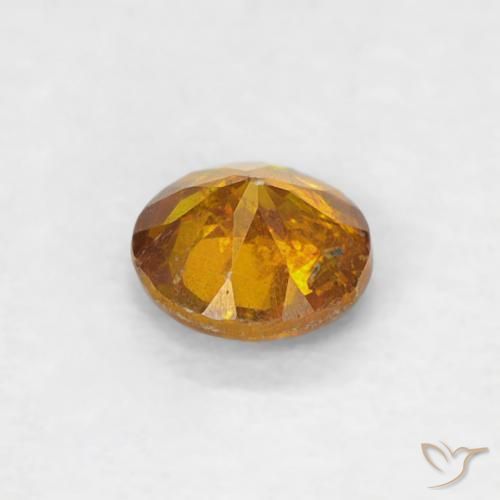 Sphalérite Brun doré naturelle Tour, 0.23 ct, SI-I1