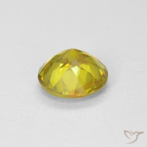 Sphalérite Jaune brunâtre naturelle Tour, 1.05 ct, SI-I1