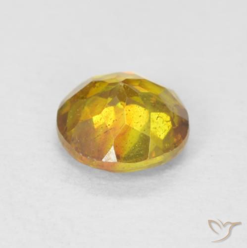Sphalérite Doré-orange foncé naturelle Tour, 0.66 ct, SI-I1