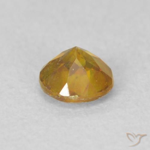 Sphalérite Orange moyen naturelle Tour, 0.29 ct, VS-SI