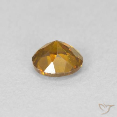 Sphalérite Orange moyen naturelle Tour, 0.36 ct, VS-SI