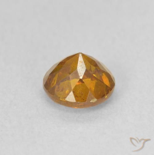 Sphalérite Orange moyen naturelle Tour, 0.91 ct, VS-SI