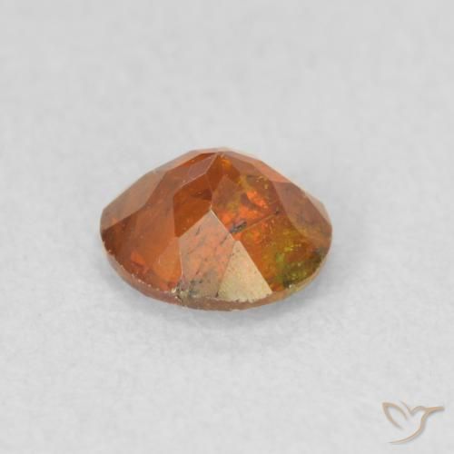 Sphalérite Orange terreux naturelle Tour, 0.52 ct, SI
