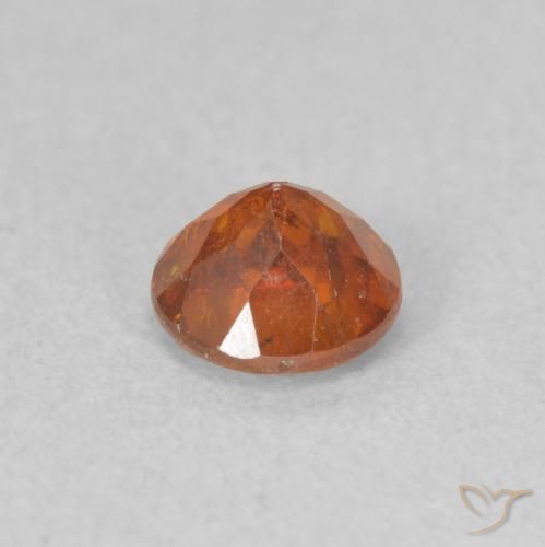 Sphalérite Orange brunâtre naturelle Tour, 0.48 ct, SI