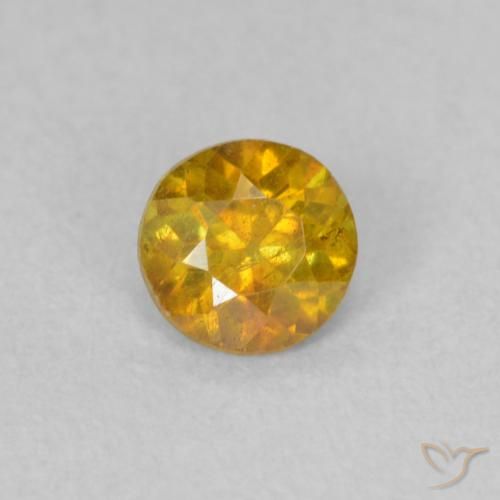 0.29ct Naturel Orange brunâtre Sphalérite, Tour, SI