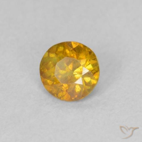 Sphalérite Orange brunâtre naturelle Tour, 0.29 ct, SI
