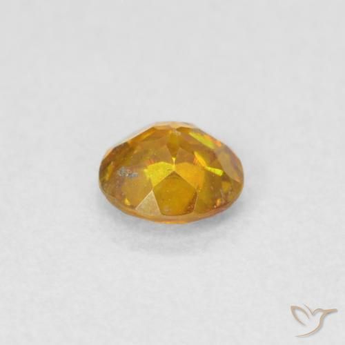 Sphalérite Brun doré naturelle Tour, 0.27 ct, SI
