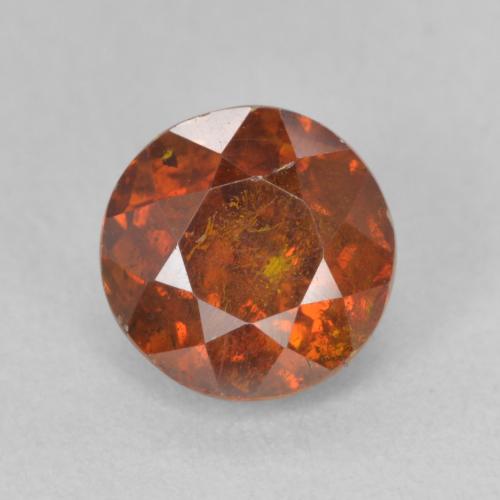 2.05ct Naturel Orange rougeâtre Sphalérite, Tour, SI