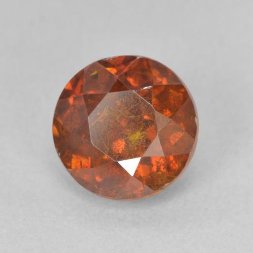 Sphalérite Orange rougeâtre naturelle Tour, 2.05 ct, SI