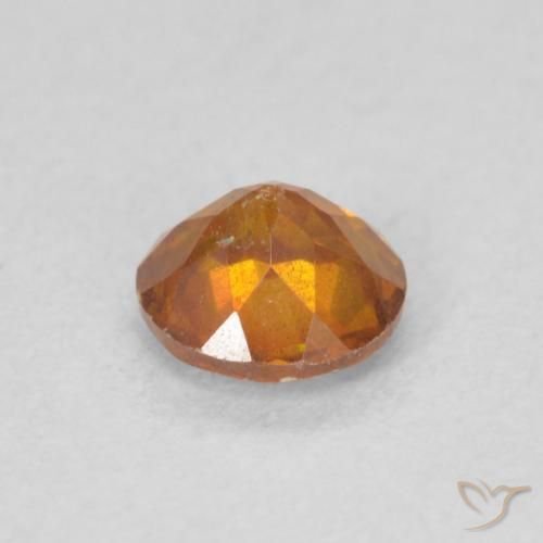 Sphalérite Orange moyen naturelle Tour, 0.61 ct, SI