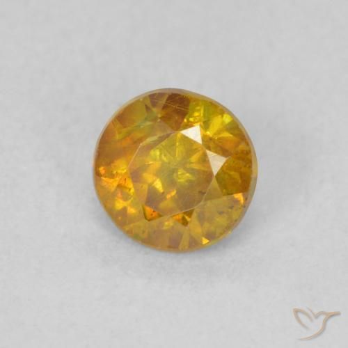 Sphalérite Brun doré naturelle Tour, 0.62 ct, SI