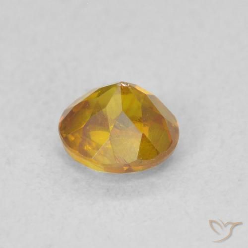 Sphalérite Brun doré naturelle Tour, 0.62 ct, SI