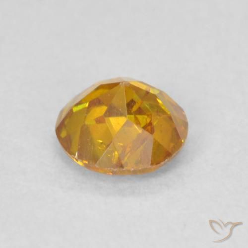 Sphalérite Orange terre naturelle Tour, 0.35 ct, SI