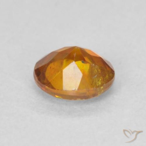 Sphalérite Orange moyen naturelle Tour, 0.42 ct, SI