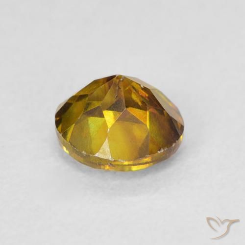 Sphalérite Brun doré naturelle Tour, 0.92 ct, VS-SI