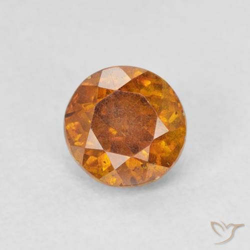 0.80ct Naturel Brun doré Sphalérite, Tour, VS-SI