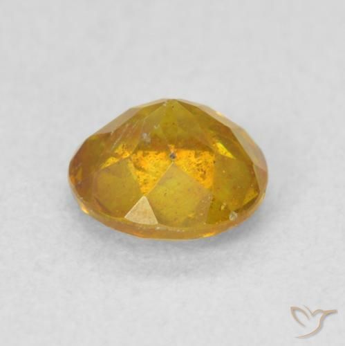 Sphalérite Orange Doré naturelle Tour, 0.84 ct, SI