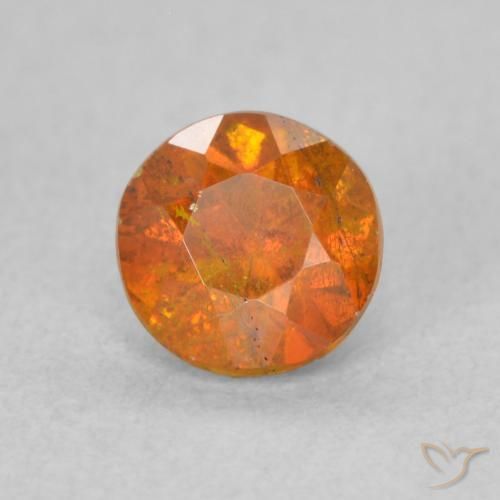 Sphalérite Orange moyen naturelle Tour, 0.79 ct, SI