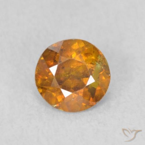 Sphalérite Orange brunâtre naturelle Tour, 0.47 ct, SI