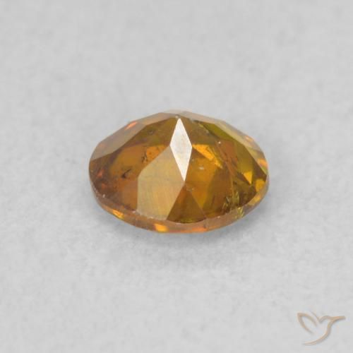 Sphalérite Orange brunâtre naturelle Tour, 0.47 ct, SI