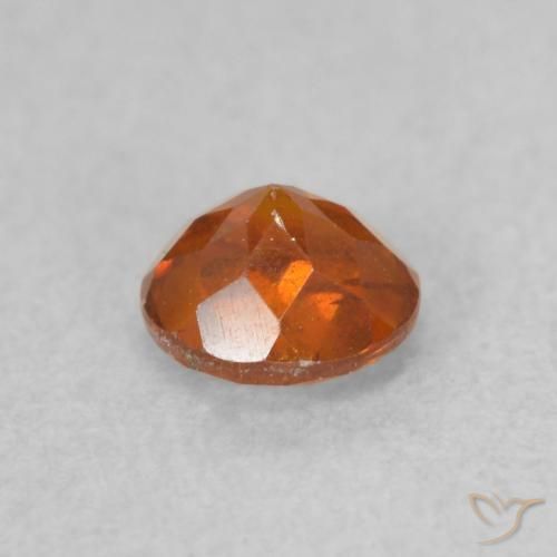 Sphalérite Orange moyen naturelle Tour, 0.53 ct, SI