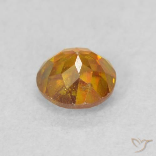 Sphalérite Orange brunâtre naturelle Tour, 0.48 ct, SI