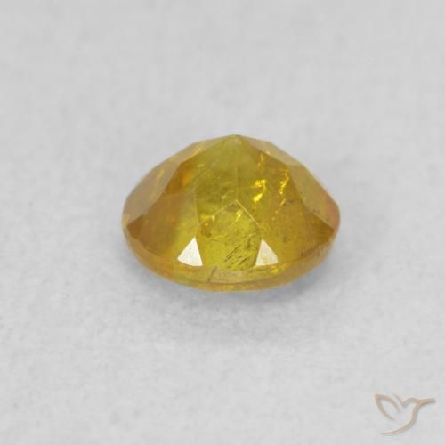 Sphalérite Brun doré naturelle Tour, 0.53 ct, SI
