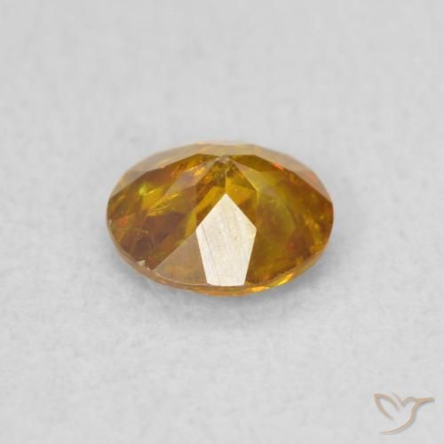 Sphalérite Orange moyen naturelle Tour, 0.46 ct, SI