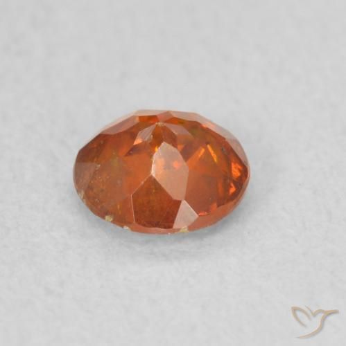 Sphalérite Orange moyen naturelle Tour, 0.56 ct, SI