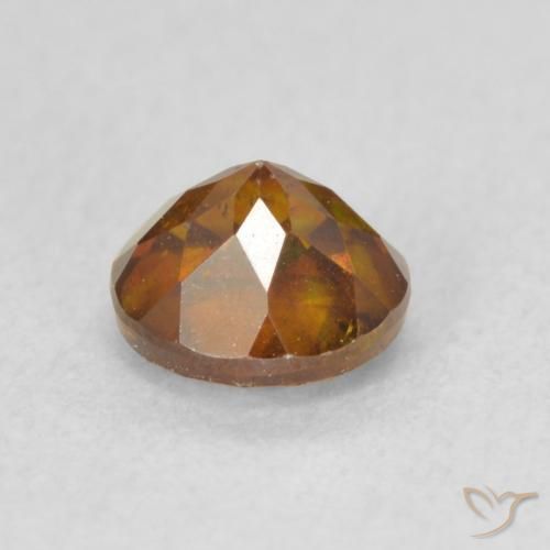Sphalérite Orange moyen naturelle Tour, 0.97 ct, VS-SI