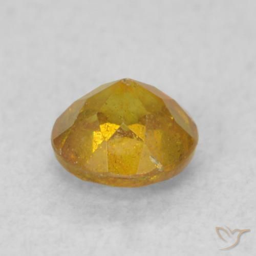 Sphalérite Orange-or naturelle Tour, 0.42 ct, SI