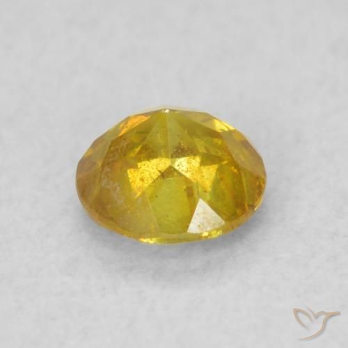 Sphalérite Orange doré naturelle Tour, 0.33 ct, SI