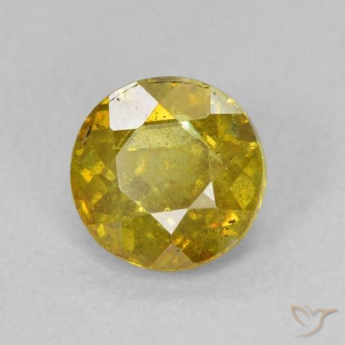 Sphalérite Doré jaunâtre naturelle Tour, 1.10 ct, SI