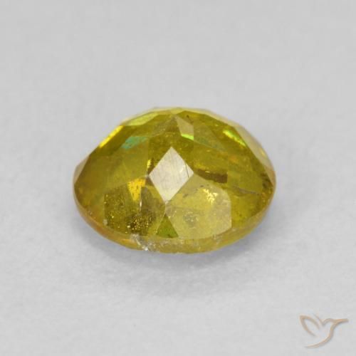 Sphalérite Doré jaunâtre naturelle Tour, 1.10 ct, SI