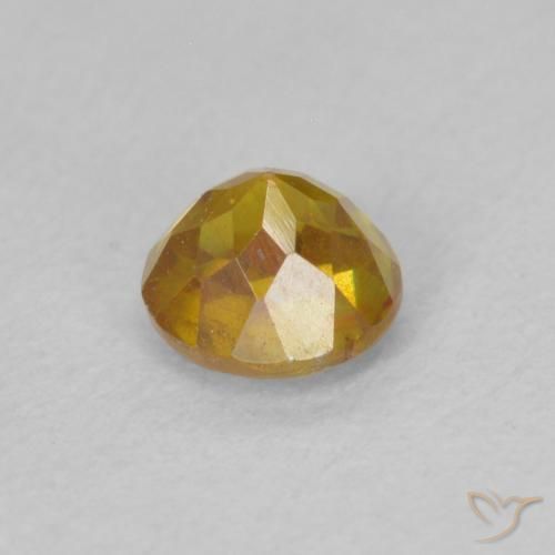 Sphalérite Orange foncé naturelle Tour, 0.70 ct, SI