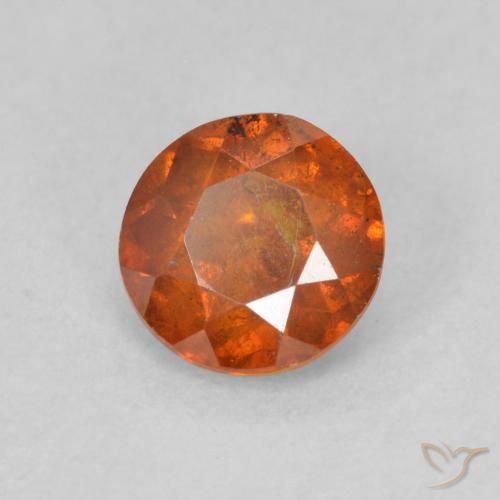 Sphalérite Orange moyen naturelle Tour, 0.81 ct, SI
