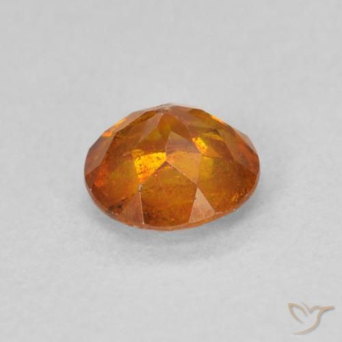 Sphalérite Orange moyen naturelle Tour, 0.81 ct, SI