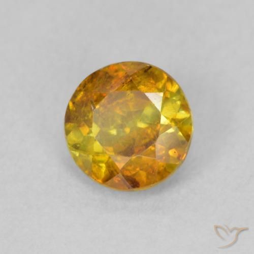 Sphalérite Brun doré naturelle Tour, 0.81 ct, SI