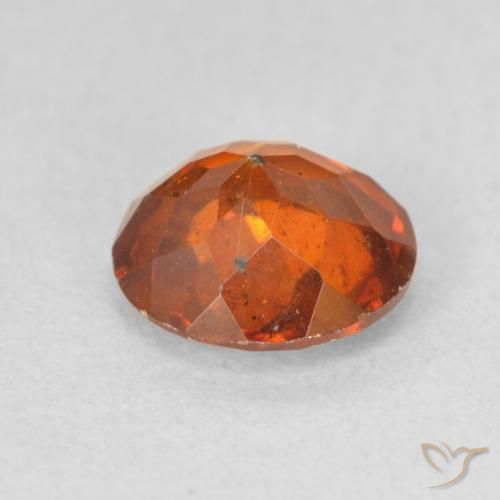 Sphalérite Orange foncé naturelle Tour, 1.31 ct, SI