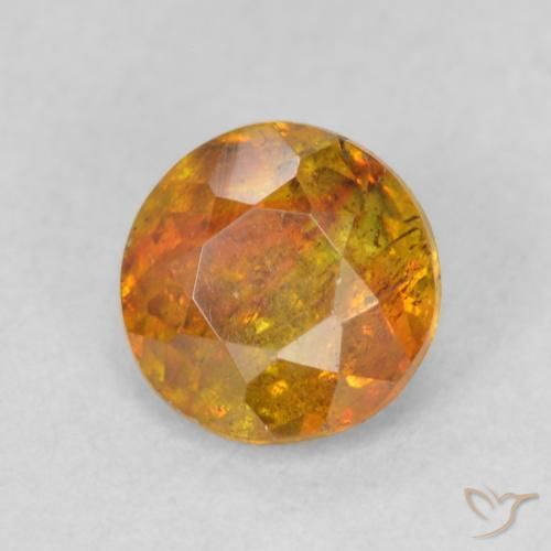 Sphalérite Brun doré naturelle Tour, 0.88 ct, SI