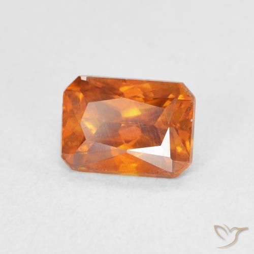 Sphalérite Choisissez votre pierre gemme parmi une grande variété de formes. naturelle Octogone / coupe Émeraude, 1.36 ct, SI