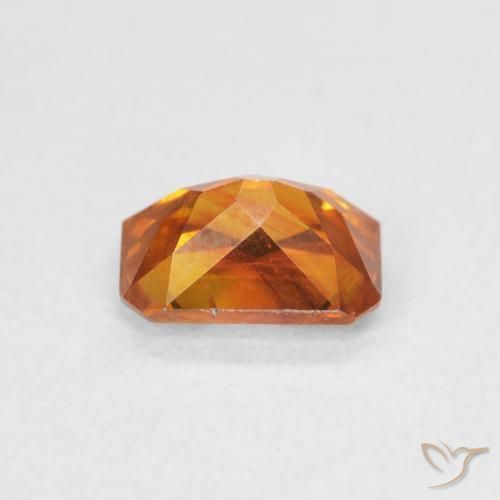 Sphalérite Choisissez votre pierre gemme parmi une grande variété de formes. naturelle Octogone / coupe Émeraude, 1.36 ct, SI
