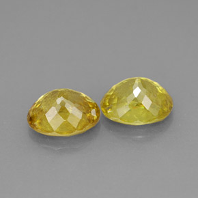 Achetez naturel ct jaune sphène gems, coupe ovale, en provenance sri lanka (ceylan) chez gemselect. en stock, livraison internationale!