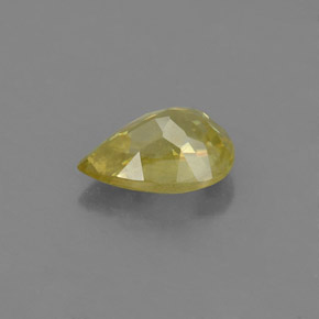 Sphène or naturelle en forme de poire, 0,99 ct, VS-SI