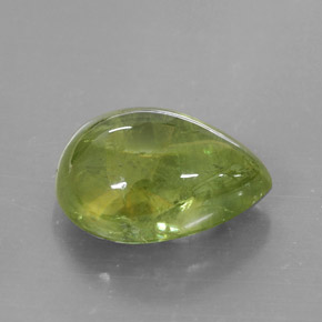 Sphène vert naturelle transparent, 7,93 ct, transparent / translucide