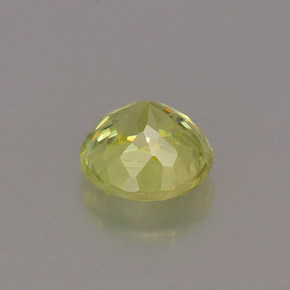 Sphène multicolore naturelle coupe roude, 0,76 ct, VS